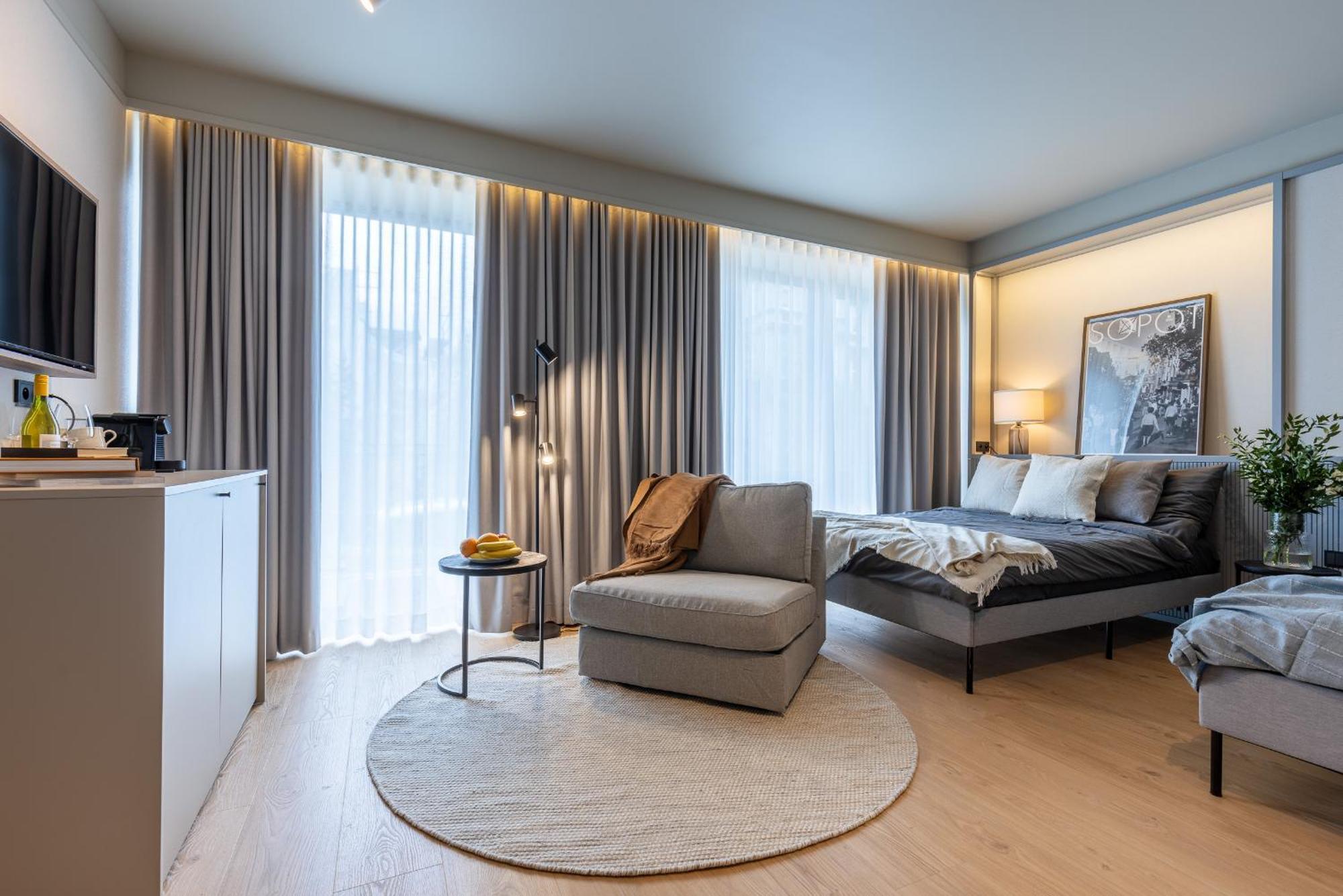 Monciak Elegance - Molo Lägenhet Sopot Exteriör bild