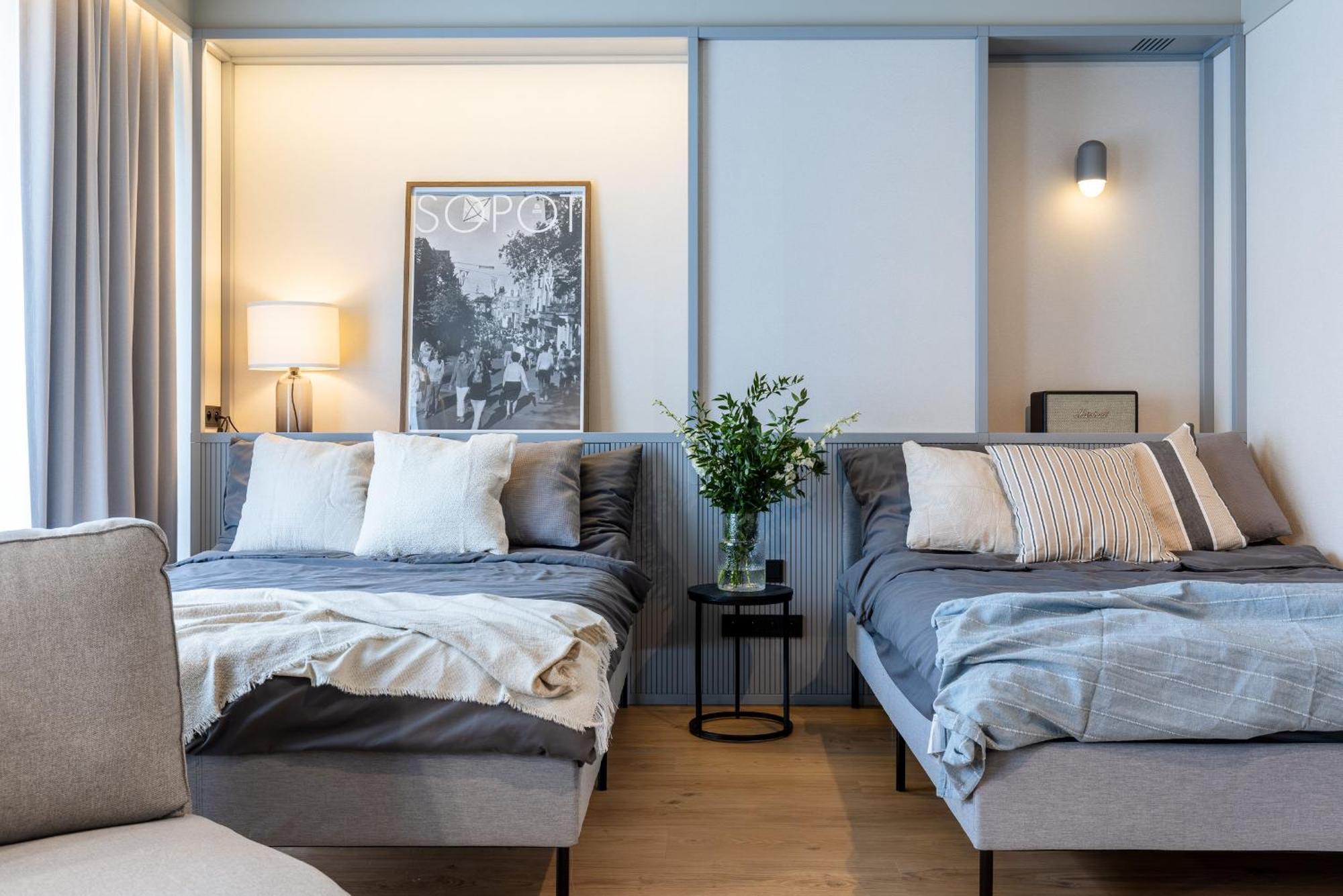 Monciak Elegance - Molo Lägenhet Sopot Exteriör bild